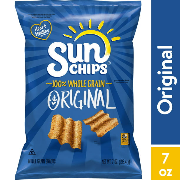 SunChips Whole Grain Snacks, Original, 7 oz