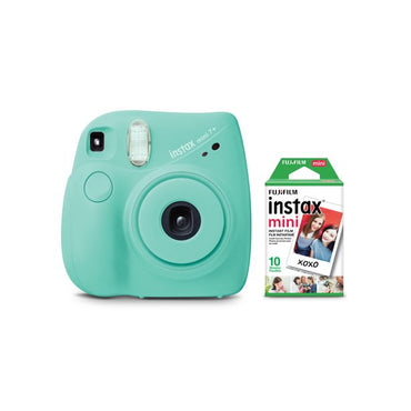 Fujifilm Instax Mini 7+ Camera - Seafoam Green