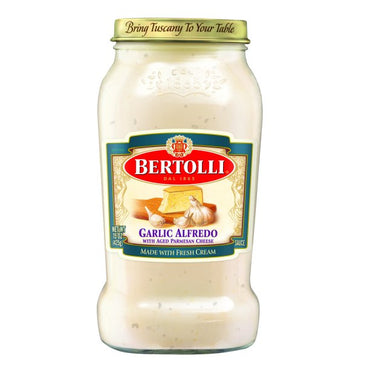 Bertolli® Garlic Alfredo with Aged Parmesan Cheese Sauce, 15 oz.