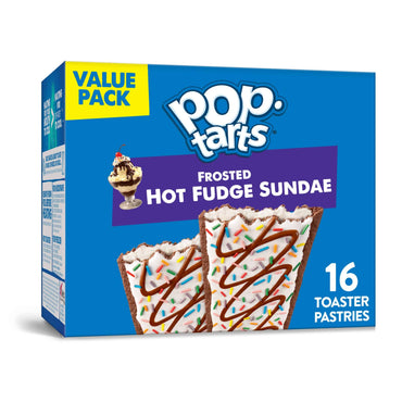 Pop-Tarts, Frosted Hot Fudge Sundae, Value Pack, 16 Ct, 27 Oz