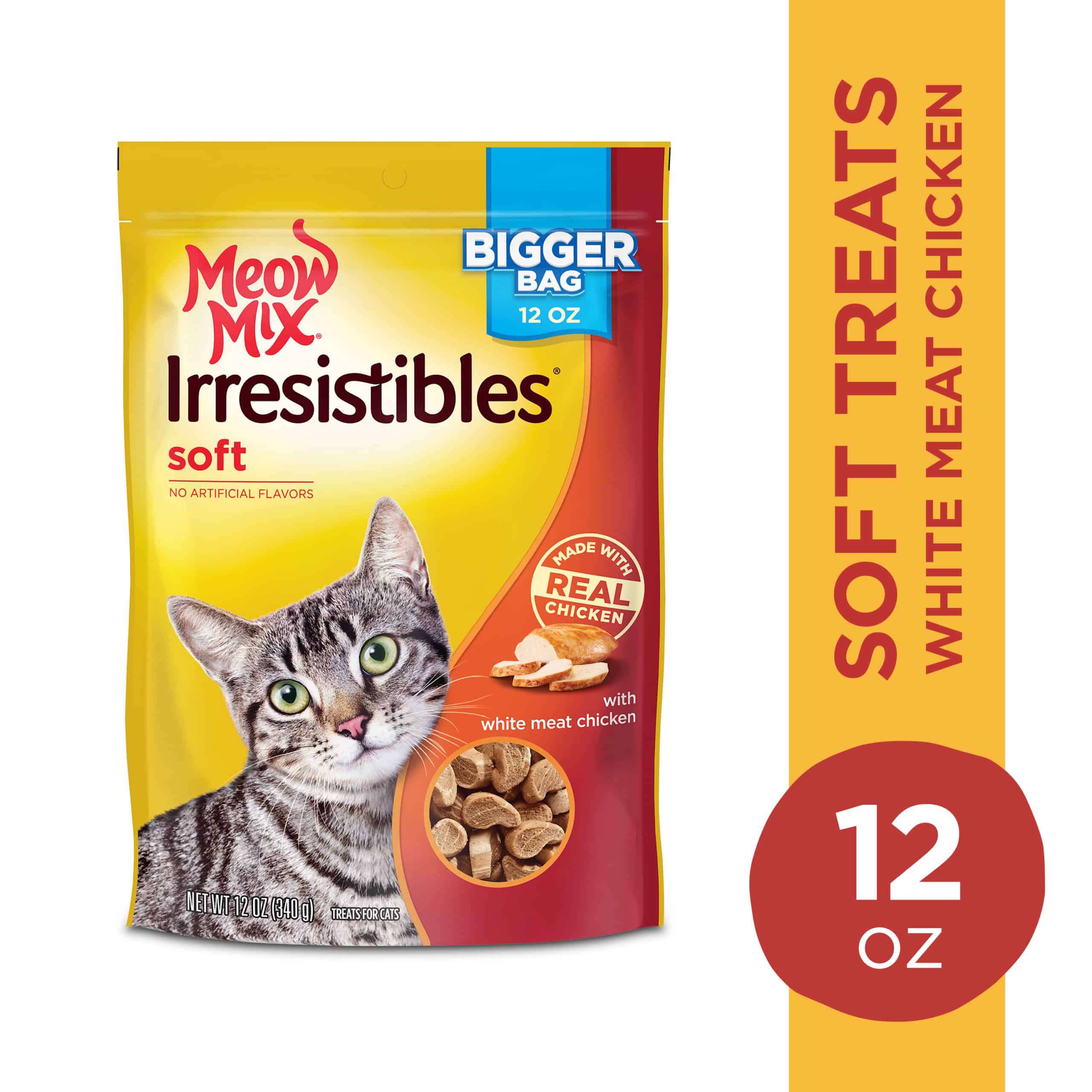 Meow Mix Irresistibles Cat Treats  12oz