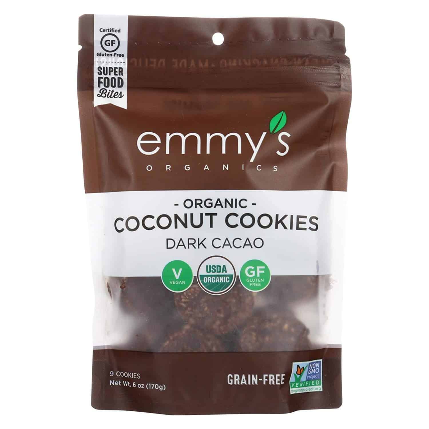 Oasis Fresh Emmy's Organic Dark Cocoa Macaroons 6 OZ