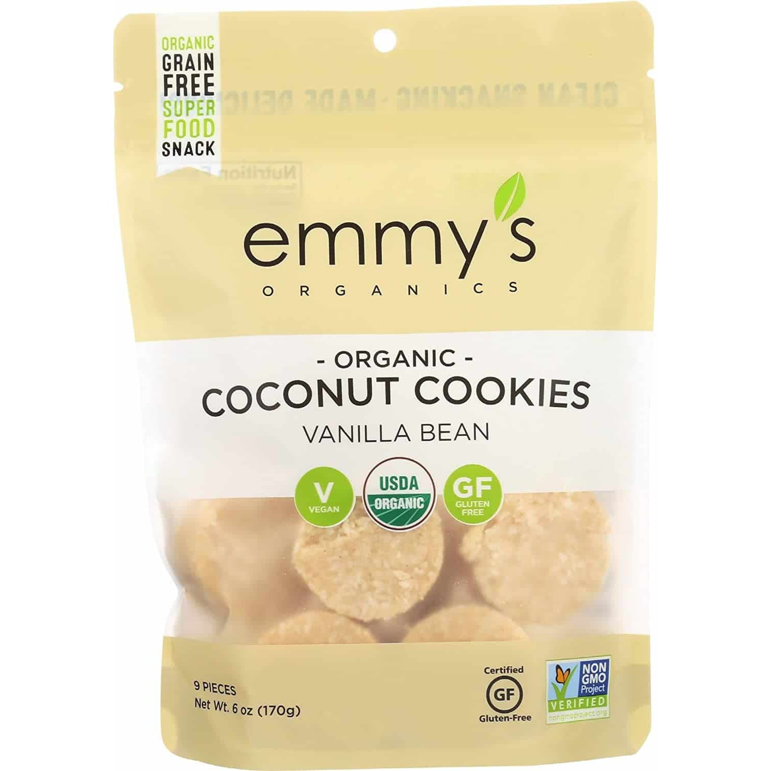 Oasis Fresh Emmy's Organic Vanilla Coconut Macaroons 6 OZ