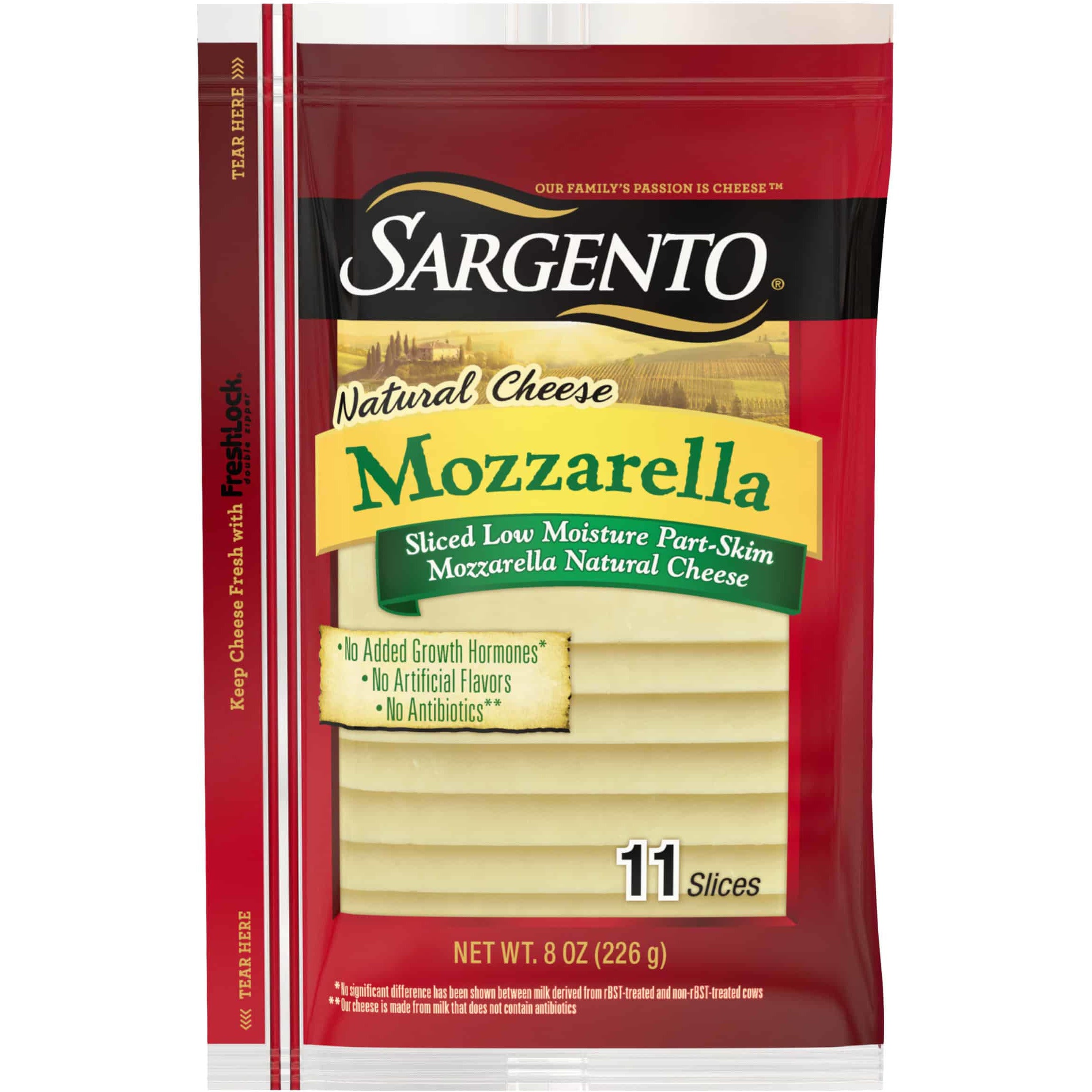 Sargento® Sliced Mozzarella Natural Cheese