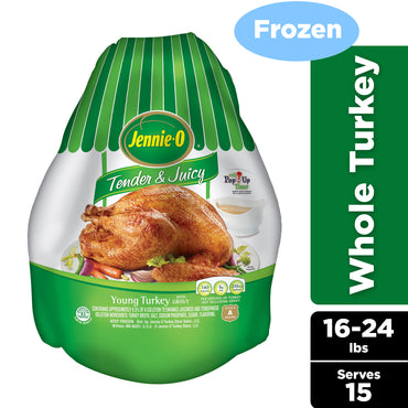 Jennie-O, Turkey, Frozen, Young Whole Turkey, 16 - 24 lb