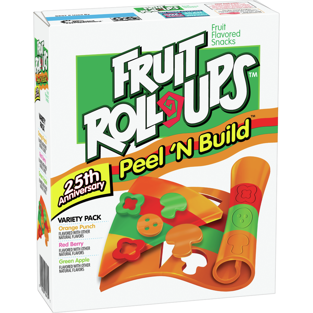 Fruit Roll-Ups, Peel 'N Build, 20 ct, 0.5 oz