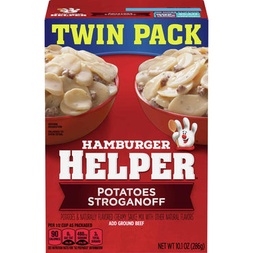 Hamburger Helper Potatoes Stroganoff 10.1 Oz (Twin Pack)
