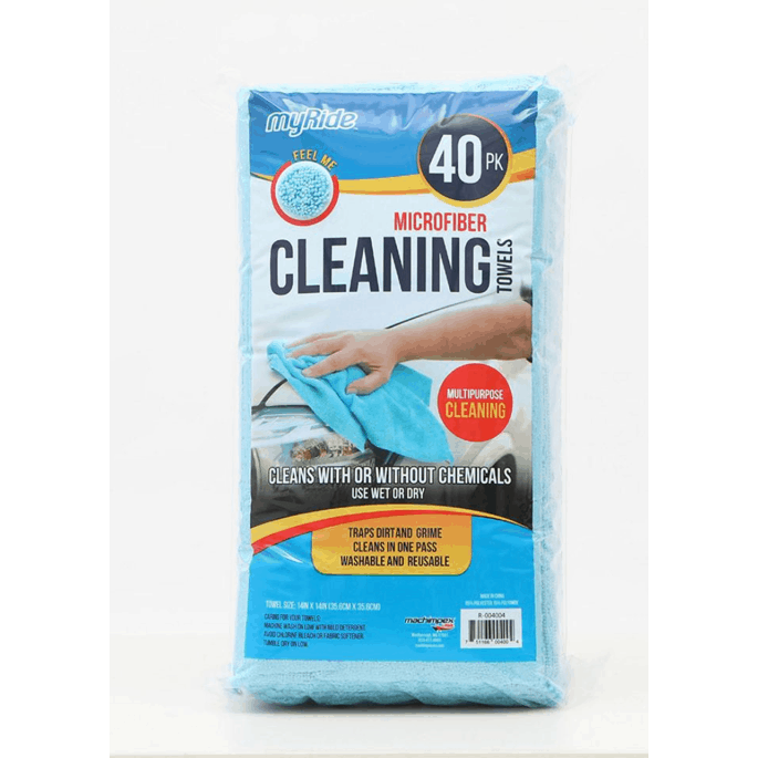 Microtex Lint-Free Microfiber Cleaning Towels, 40 pk.