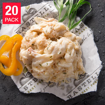 Rastelli Market Fresh Jumbo Lump Crab Cakes 4 oz, 20-pack