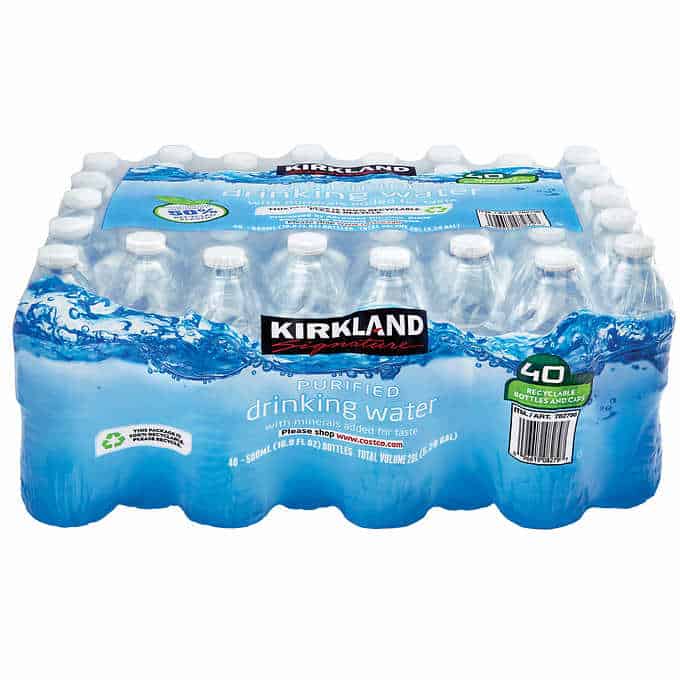 Kirkland Signature Bottled Water 16.9 Fl. Oz., 40 Pack