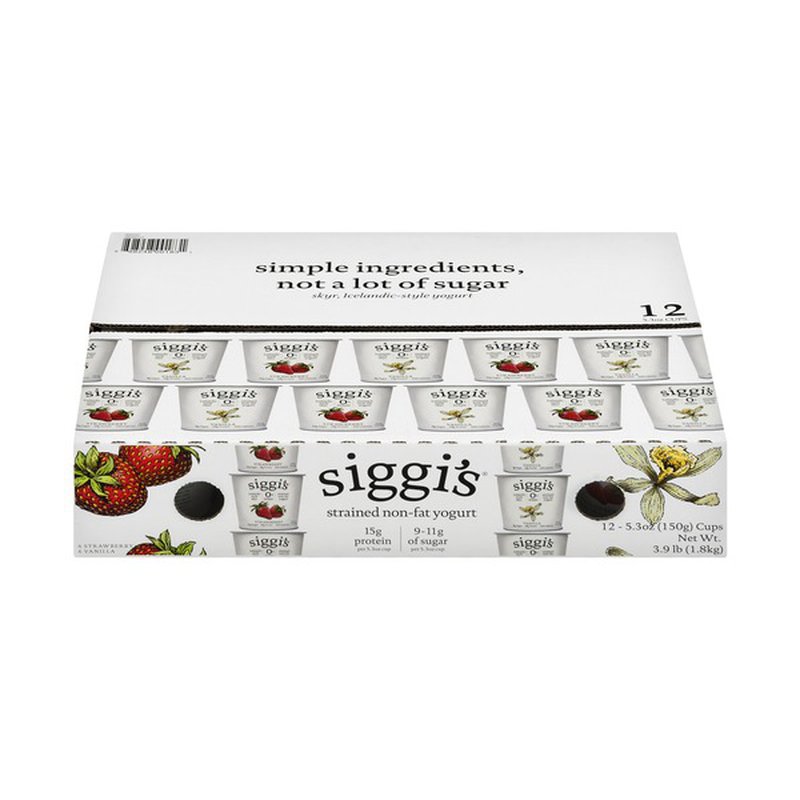 Siggi's Icelandic Yogurt Variety Pack, 12 ct.