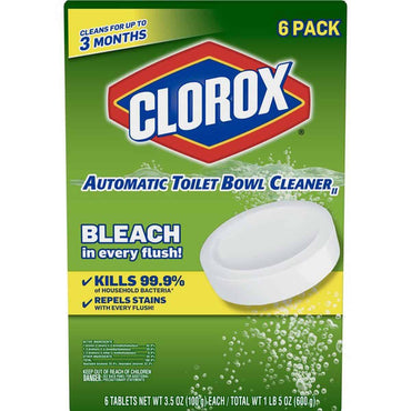 Clorox Toilet Bowl Cleaner Tablets, 21 Oz