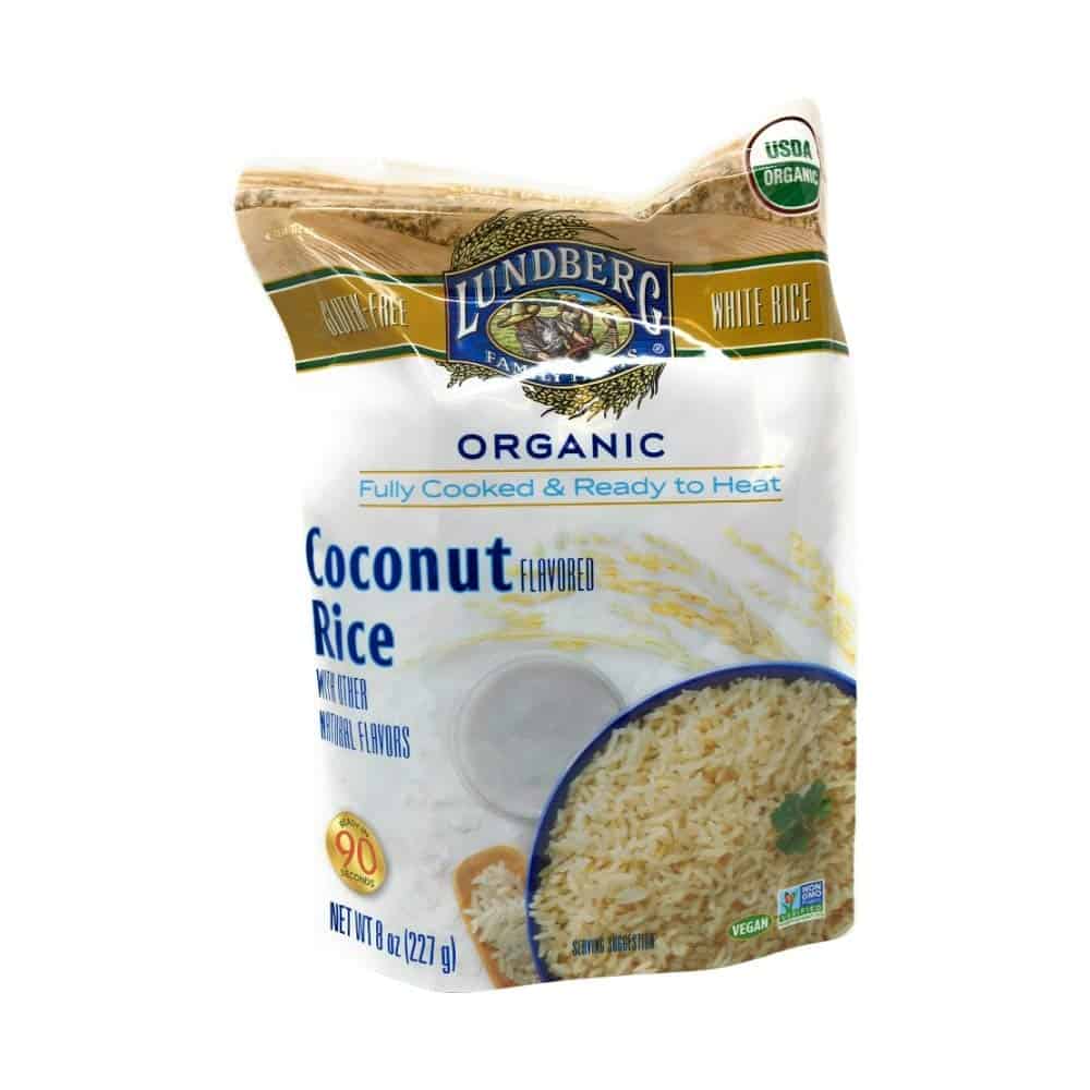 LUNDBERG FAMILY FARMS Organic Rice, Coconut, 8 OZ
