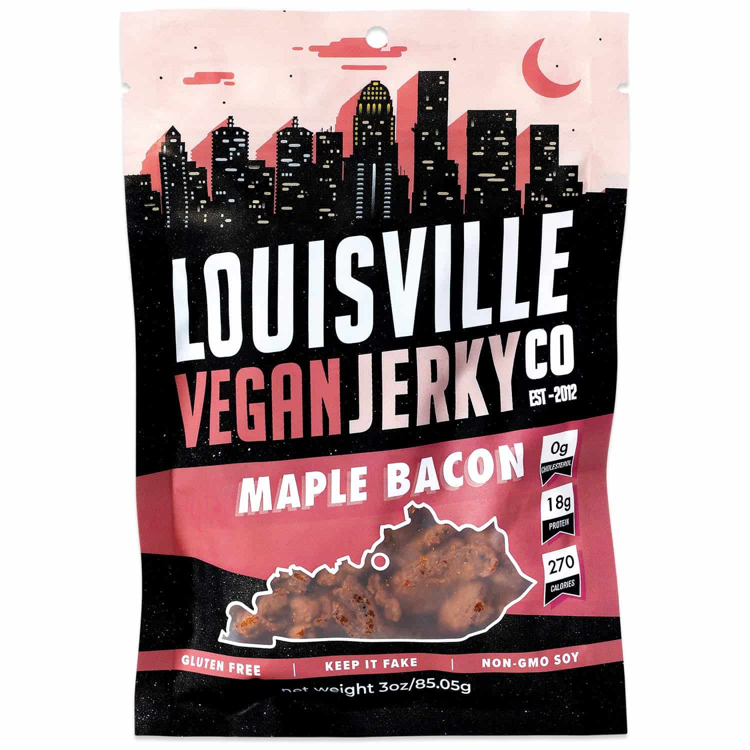 Louisville Vegan Jerky - Maple Bacon, 3 oz