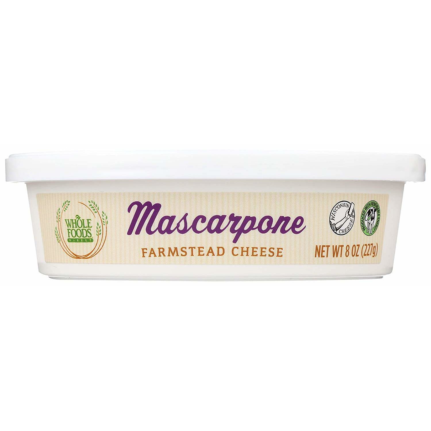 Whole Foods Market, Mascarpone, Farmstead Cheese, 8 oz