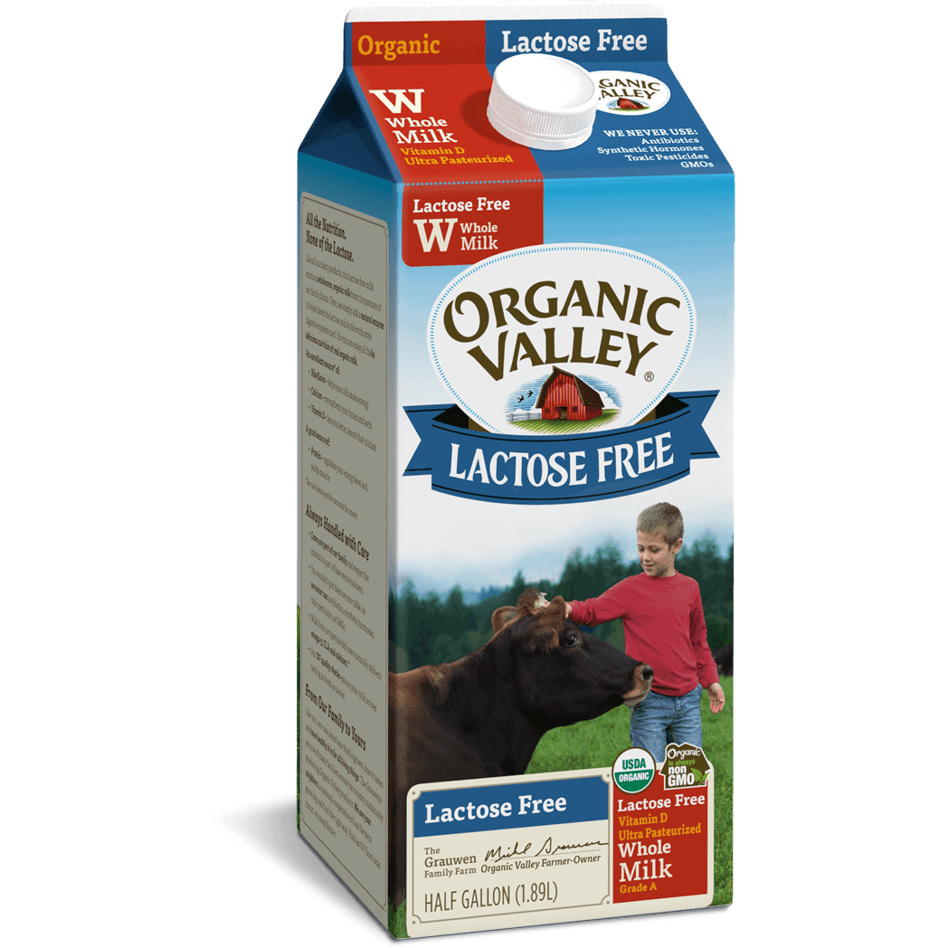 Oragnic Valley Lactose-Free Whole Milk