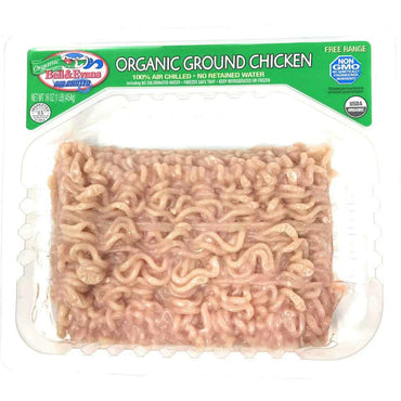Bell & Evans, Organic Ground Chicken, 16 oz