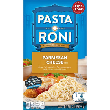 (11 Pack) Pasta Roni Parmesan Cheese Angel Hair Pasta, 5.1oz Box