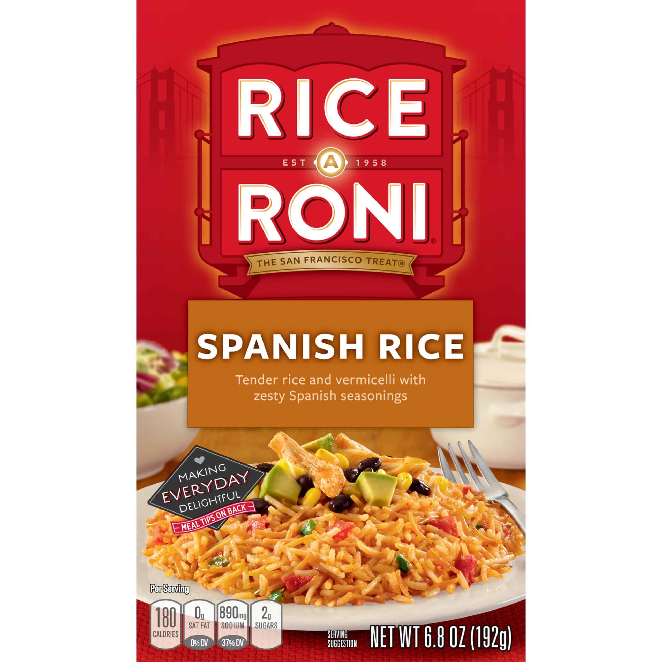 Rice-A-Roni Rice & Vermicelli Mix, Spanish Rice, 6.8 oz Box