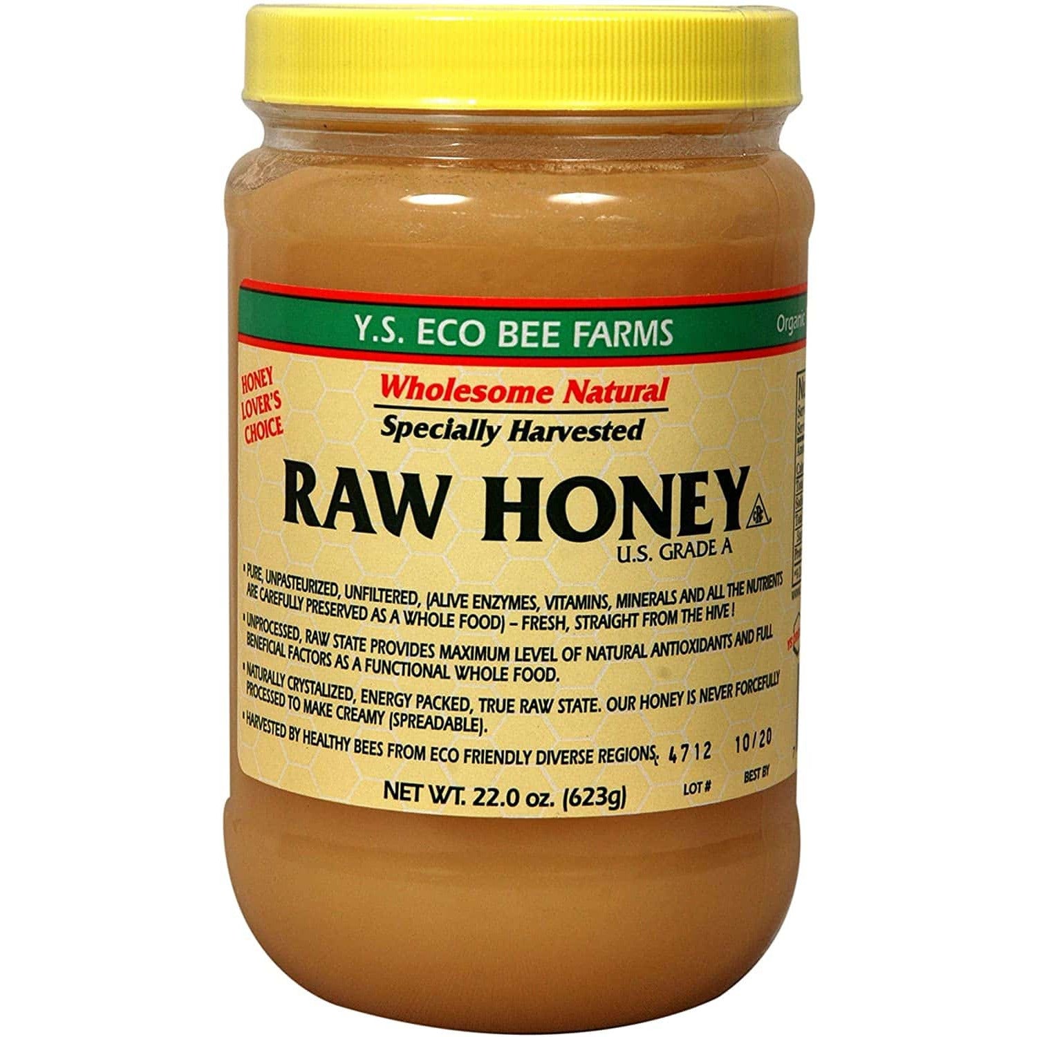 Y.S. Eco Bee Farms Raw Honey - 22 oz