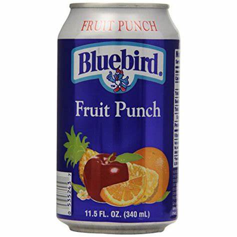 BLUEBIRD FRUIT PUNCH 11OZ