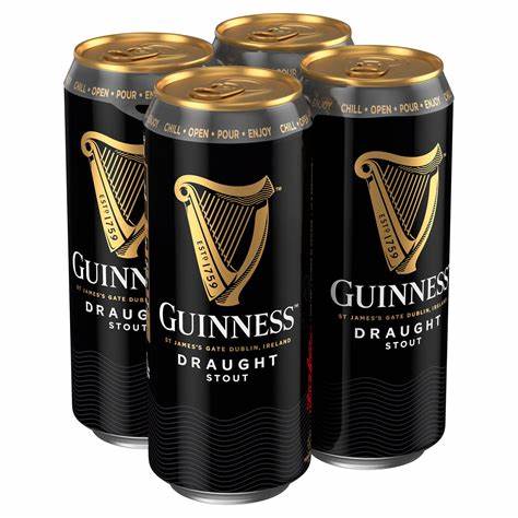 GUINNESS DRAUGHT CANS