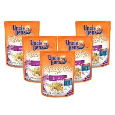 (6 Pack) UNCLE BEN'S Ready Rice: Jasmine, 8.5oz
