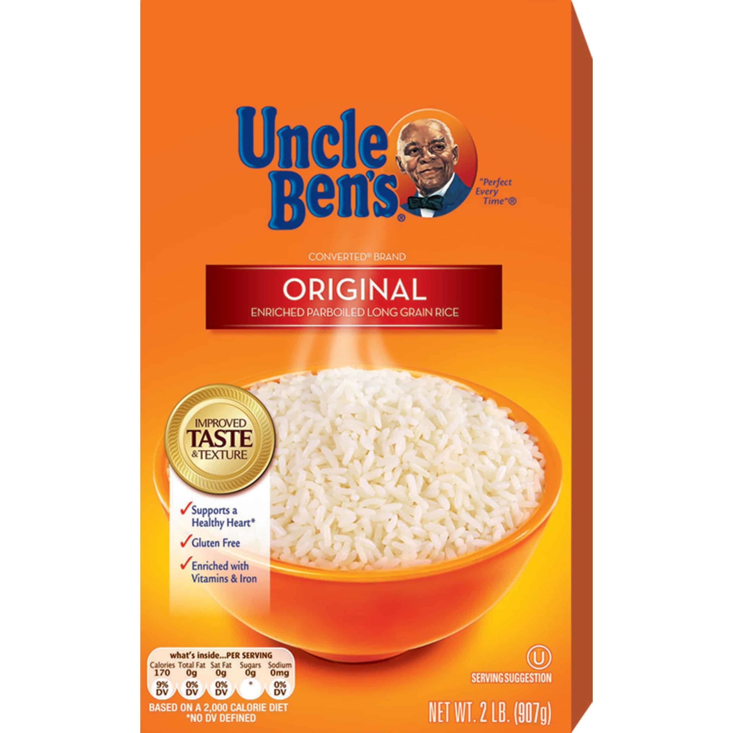 (2 Pack) UNCLE BEN'S Original Long Grain White Rice, 2lb