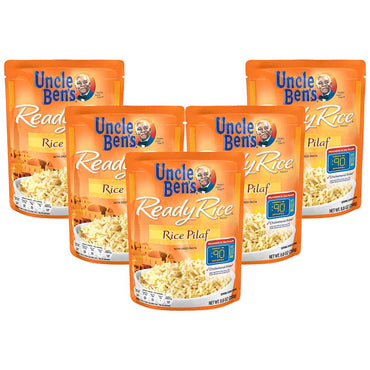 (5 Pack) UNCLE BEN'S Ready Rice: Rice Pilaf, 8.8oz