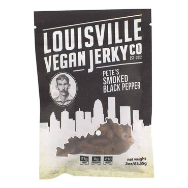 Louisville Vegan Jerky - Smoked Black Pepper, 3 oz