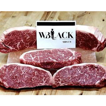 7/8 Wagyu New York Strip Steak (12oz) (4 Per Case/Box)