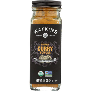 Watkins Gourmet Organic Spice Jar, Curry Powder (2.6 oz)
