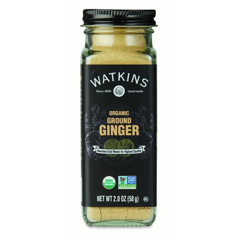 Watkins Gourmet Organic Spice Jar, Ground Ginger (2.0 oz)